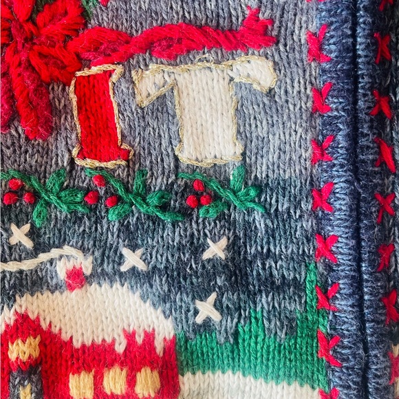 Women Christmas Cardigan Heirloom Collections petite large - Picture 11 of 13